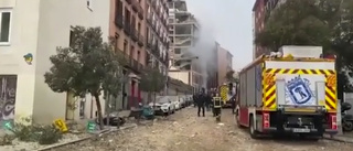 Minst tre döda när hus exploderade i Madrid