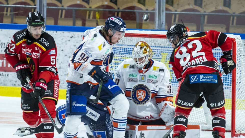 Växjös Viktor Fasth spikade igen borta mot Luleå. Smålänningarna vann matchen i Norrbotten med 2–0.