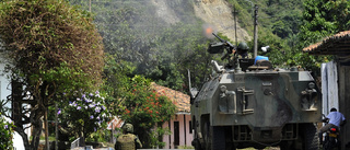 Tio rebeller dödade i Colombia