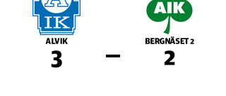 Alvik vann tidiga seriefinalen mot Bergnäset 2