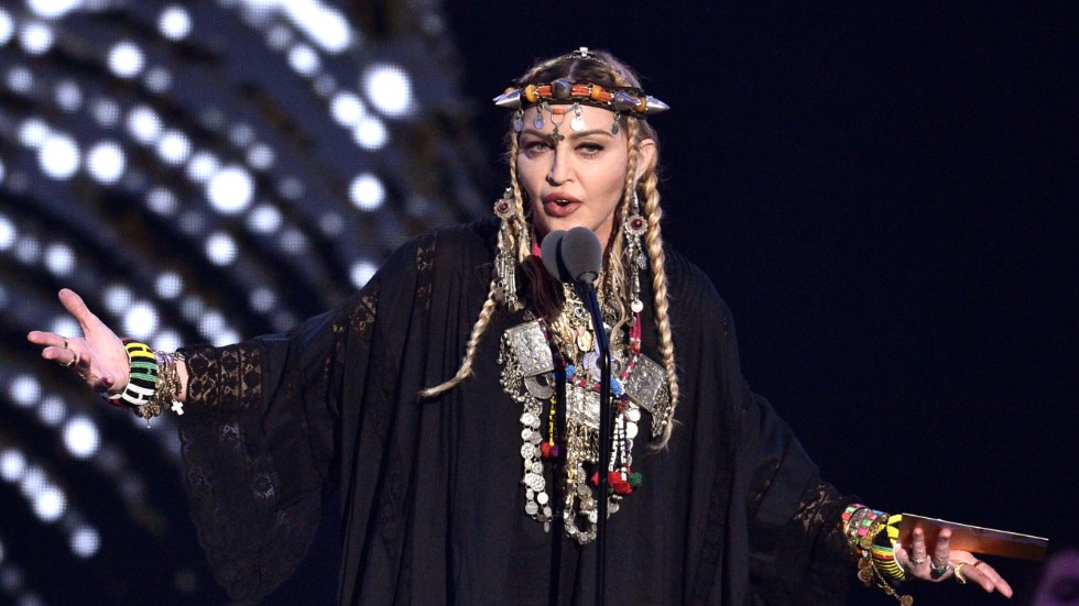 Madonna arbetar på ett filmmanus tillsammans med manusförfattaren och regissören Diablo Cody. Arkivbild.