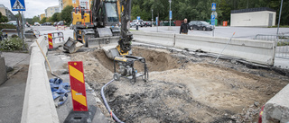 Vattenledning måste renoveras efter många läckor – arbetet klart i sommar: "Lite trafikstörningar kommer det att bli"