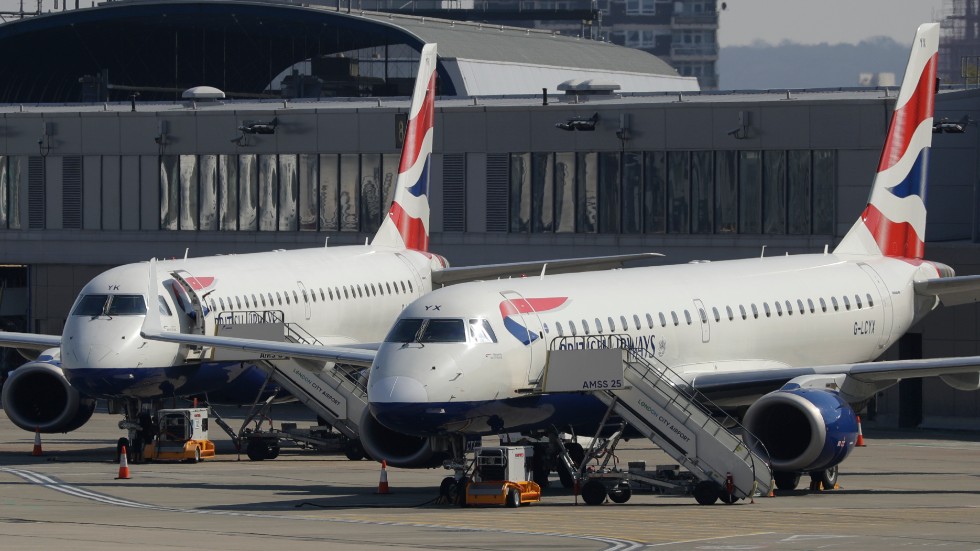 Transportstyrelsen inför en manuell granskning av flyg från Storbritannien. Arkivbild.