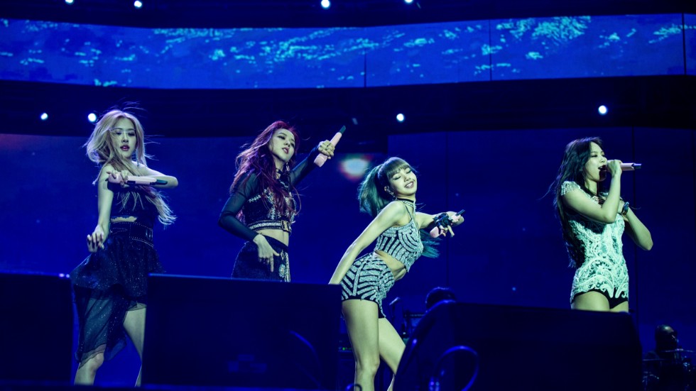 K-popstjärnorna i Blackpink ger sin första digitala konsert i slutet av december. Arkivbild.