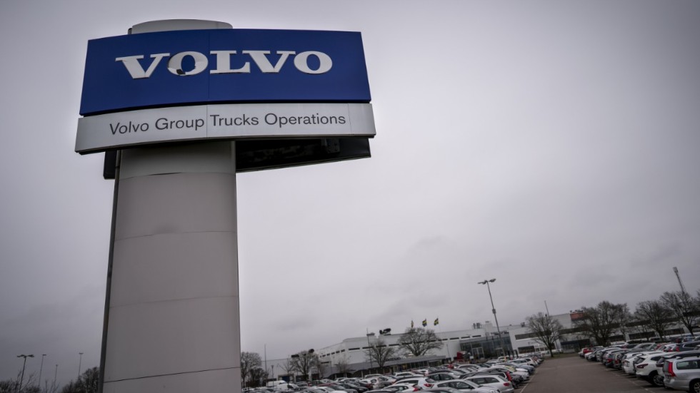 Volvos fabrik i Tuve är fortfarande inte påverkad av halvledarbristen. Arkivbild.