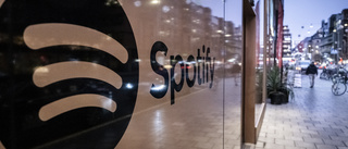 Kursfall trots nyheter hos Spotify