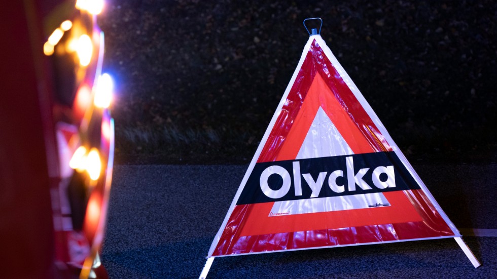 Olyckan har skett på riksväg 40.