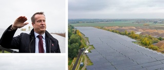 Här inviger ministern nya solcellsparken i Linköping