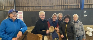 Seniorerna håller sig friska i Nyckelby: Kopplar bort allt annat på hästryggen