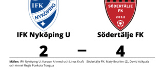 Karuan Ahmed och Linus Kraft målskyttar när IFK Nyköping U förlorade