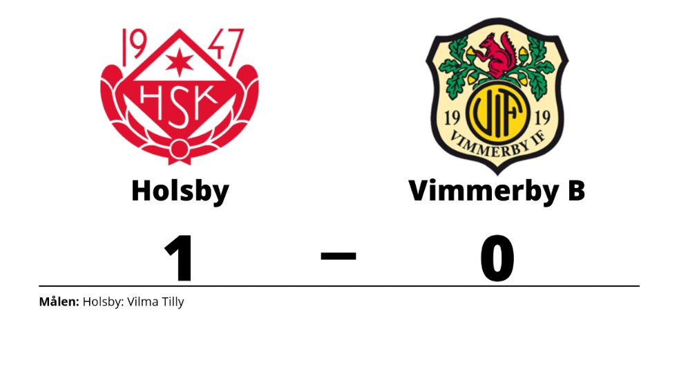 Holsby SK vann mot Vimmerby IF B