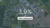 Pilarna pekar nedåt för HSM i Linköping AB