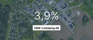 Pilarna pekar nedåt för HSM i Linköping AB