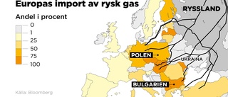 Ryskt hot nu verklighet – gasexport stoppas