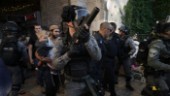 Oroligt när polis stoppade marsch i Jerusalem