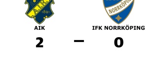 IFK Norrköping föll borta mot AIK