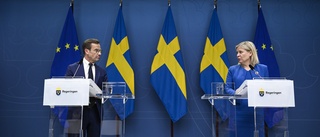 Kristersson och Andersson höll presskonferens om Nato-medlemskap
