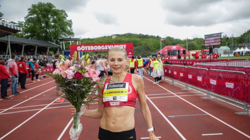 Hanna Lindholm blev snabbaste svenska i Göteborgsvarvet.