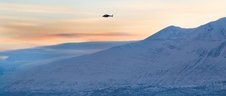 Fjällräddning med helikopter