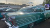 Stor fest i Södra Vi – amerikanska 1950-talet rullade in i samhället • Hela Pumpen-parkeringen full med gamla jänkare