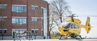 Fyrhjuling körde in i elskåp i Burgsvik • Föraren till sjukhus med ambulanshelikopter