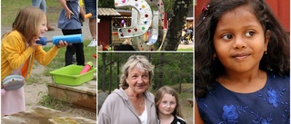 De tre generationerna har starka band till jubilerande förskolan: "Jättehärlig miljö"