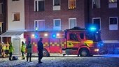 Brand i trapphus i Norrköping – misstänkt mordbrand 