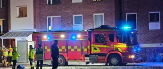Brand i trapphus i Norrköping – misstänkt mordbrand 