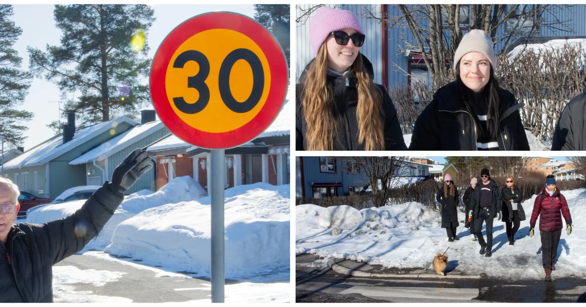 Boende kräver sänkt hastighet på Höstvägen