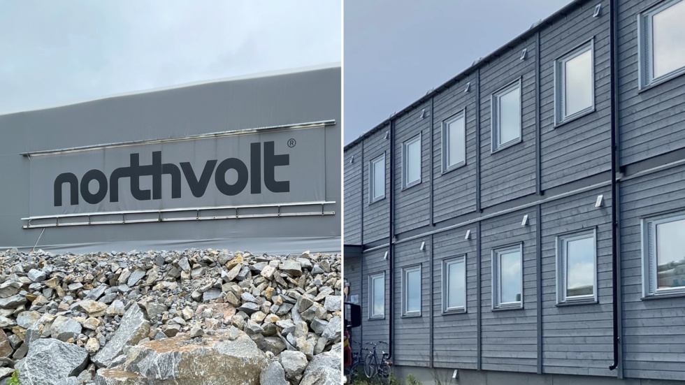 Many new Northvolt employees are housed in temporary barracks.