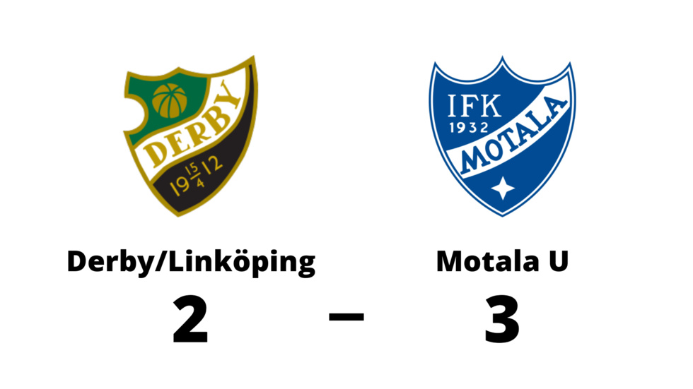 Derby Linköping BK förlorade mot IFK Motala U