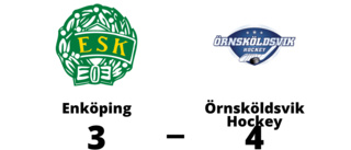 Förlust för Enköping mot Örnsköldsvik Hockey med 3-4