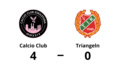 Triangeln besegrade på bortaplan av Calcio Club