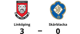 Linköping vann mot Skärblacka efter rivstart