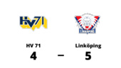 Linköping vann mot HV 71 i förlängningen