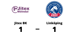 Linköping spelade lika borta mot Jitex BK