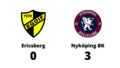 Klar seger för Nyköping BK mot Ericsberg på Backavallen KG