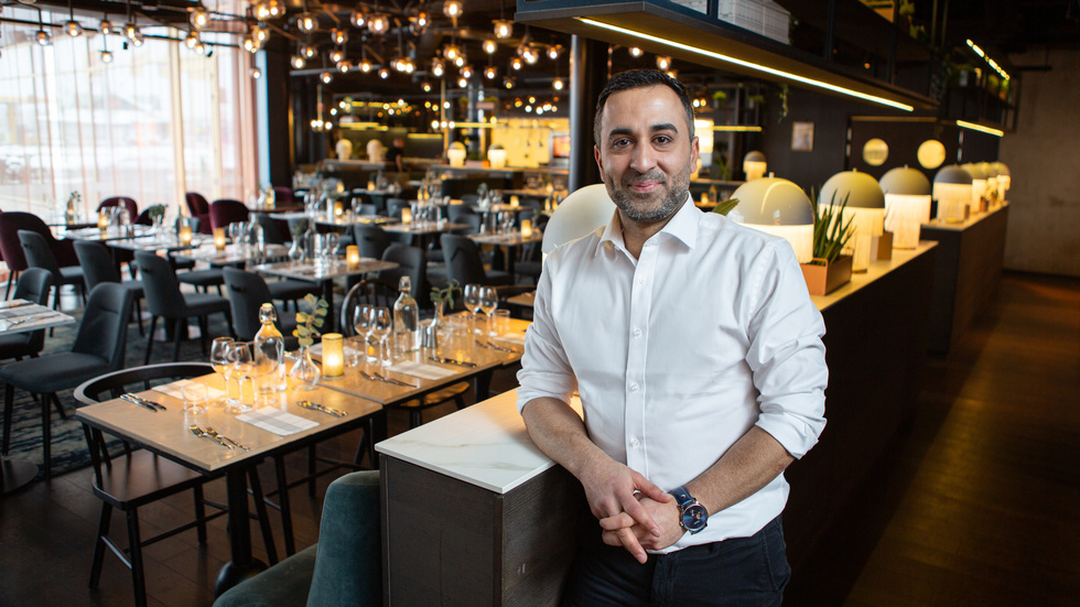 Rashid Razati är ny restaurangchef sedan 1 april.