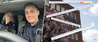 Här blir polisen viral – tokhyllas på sociala medier