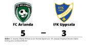 IFK Uppsala föll mot FC Arlanda