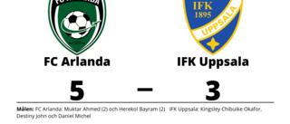 IFK Uppsala föll mot FC Arlanda
