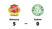 Bortaförlust för Sudret - 0-5 mot Almtuna