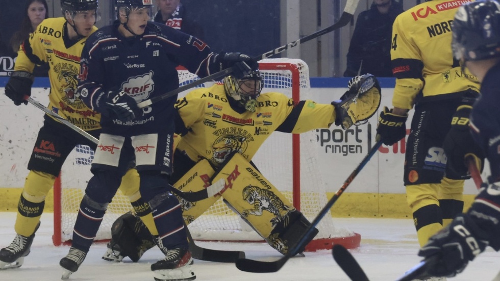 Skott Hector gjorde en bra match i målet igen. 