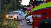 Frontalkrock i Uppsala – en person skadad