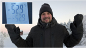 NYA REKORDET: Termometrarna visar minus 53 grader (!)