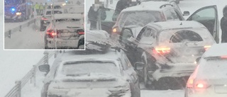 E4 chaos: Multiple pile-ups cause major traffic delays