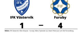 Förlust för IFK Västervik hemma mot Furuby
