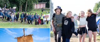Stort scoutläger i Piteå nu igång