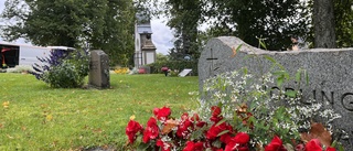 Flera gravar skändade i Enköping