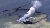 Vulkanutbrott skapade ny ö